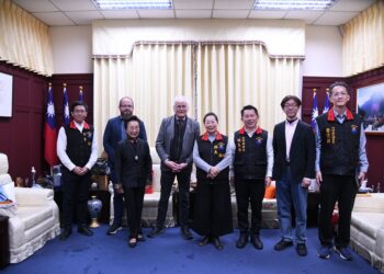 德國前瑪則海姆市長拜會徐榛蔚 讚嘆災害應變效率