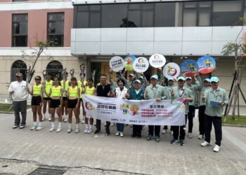 臺東縣政府為今年全中運傳遞聖火選手打氣 允諾全力支持