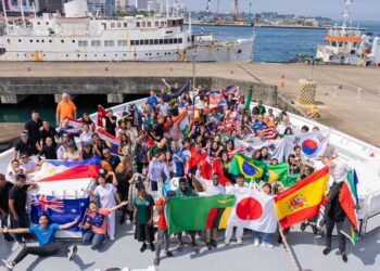 望僕號海上書船17日於花蓮開放登船 首度停靠台灣將掀登船熱潮