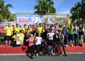 2024環花東自行賽事 徐榛蔚歡迎大家到花蓮 為選手們加油