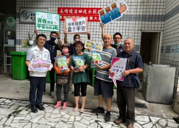 端午送暖！臺東環保局感謝資收個體戶 默默付出的環保人士 守護家園齊心向前走