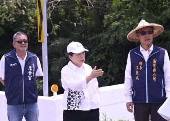 富里復興橋、農花富230農路明開工！徐榛蔚親赴視察，力拚8月竣工