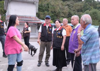 康芮颱風重創花蓮南區 徐榛蔚視察受災狀況 全力協助鄉親度過難關