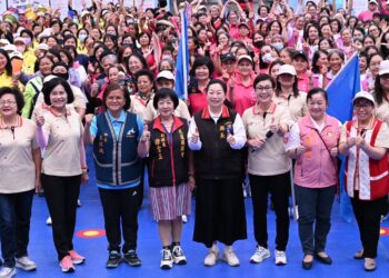 「運動健身•快樂人生」徐榛蔚出席體適能運動大會