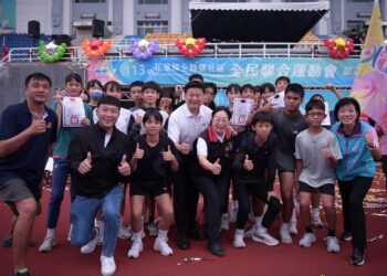 花蓮聯合運動會圓滿閉幕 徐榛蔚期勉選手持續精進再創佳績