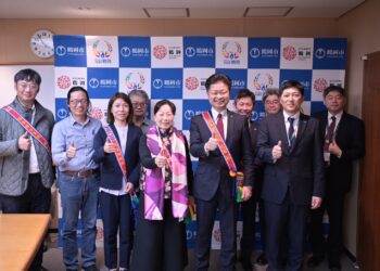 跨越國境深化友誼！徐榛蔚率團拜會日本鶴岡市 點亮「雙鶴」農業觀光新契機