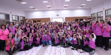 壽豐鄉婦女會辦理「壽豐女力‧金馬活力」趣味闖關運動會 徐榛蔚出席與姐妹同樂