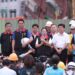 徐榛蔚主持「0403地震災後天王星大樓拆除工程暨撫慰亡靈典禮」預計2週內拆除完畢