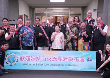 夏威夷新任郡長訪問花蓮縣府 簽署姊妹市盟誼重申宣言