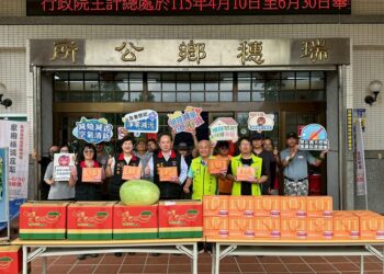 花蓮縣府端午節前夕慰勞清潔隊員