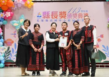 「五育並重．樂在學習」 徐榛蔚勉勵孩子勇敢逐夢、自信成長