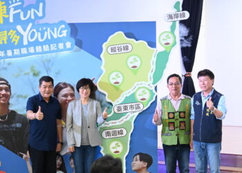 青年東FUN 職得多YOUNG 臺東縣府提供250個職缺